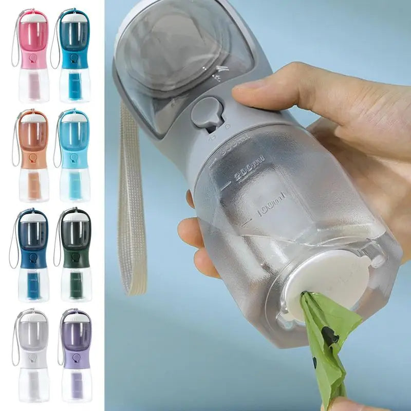 Three-in-one Portable Pet Cups